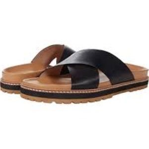 Madewell Crisscross slides